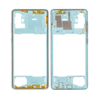 Samsung A715F Galaxy A71 middle frame blue