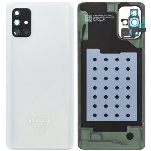 Samsung A715F Galaxy A71 Backcover Akkudeckel Silber...
