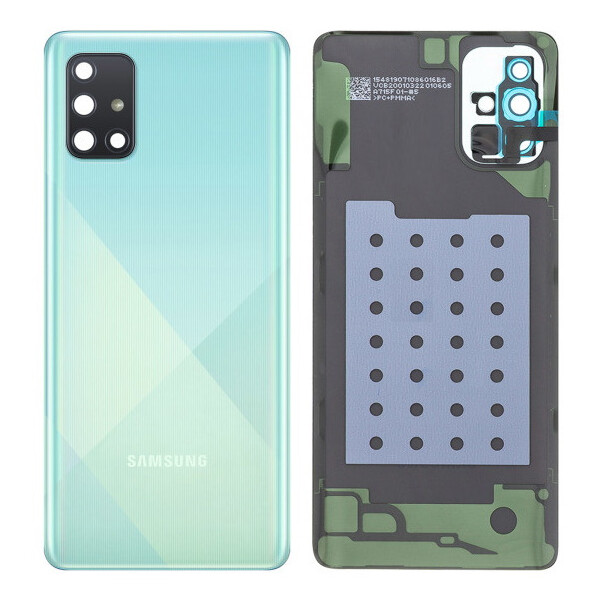 Samsung A715F Galaxy A71 Backcover Akkudeckel Blau