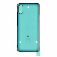 Xiaomi Mi 8 Pro Backcover Akkudeckel Transparent Schwarz