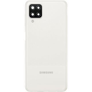 Samsung A127F Galaxy A12 Nacho Backcover Akkudeckel Weiß