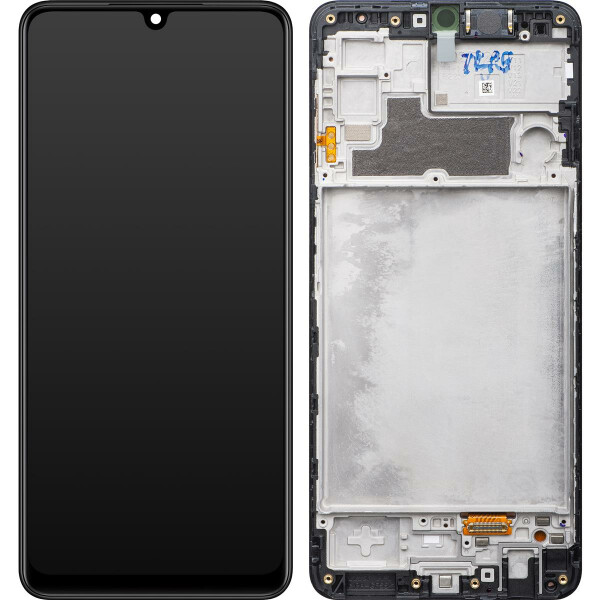 Samsung M225F / E225F Galaxy M22 / F22 Display mit Rahmen Schwarz