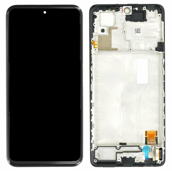 Xiaomi Redmi Note 10 Pro Display mit Rahmen Grau
