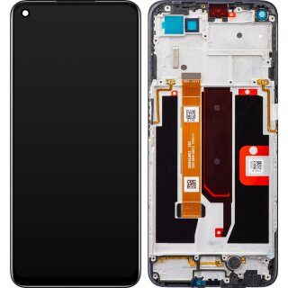 Oppo A54 5G / A74 5G Display with frame black