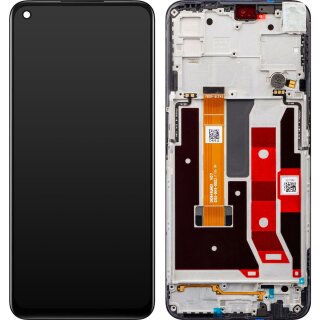 Oppo A72 5G / A72N 5G / A73 5G Display with frame navy black