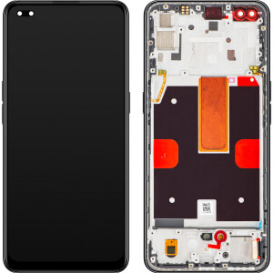 Oppo Reno 4 5G Display mit Rahmen Schwarz
