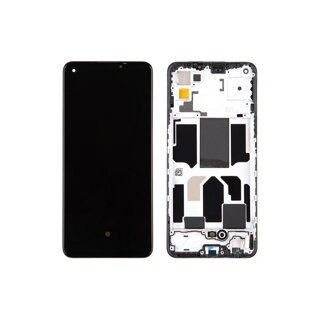 OnePlus Nord CE 5G Display mit Rahmen Schwarz