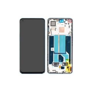 OnePlus Nord 2 5G Display with frame blue haze