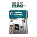 Kingmax 32GB microSDXC UHS-I Class10 inkl. Adapter Blister