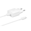 Samsung Wall Charger 15W with USB Type-C to Type-C cable...