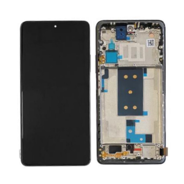 Xiaomi 11T / 11T Pro Display mit Rahmen Schwarz
