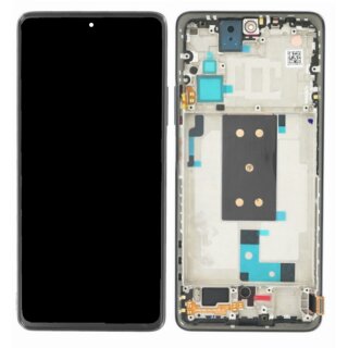 Xiaomi 11T / 11T Pro Display mit Rahmen Silber