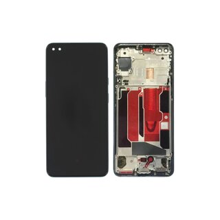 OnePlus Nord AC2003 Display wirh frame marble blue