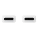 Samsung USB Typ-C auf Typ-C Daten Kabel Weiß 1.8m EP-DX510JWE Blister
