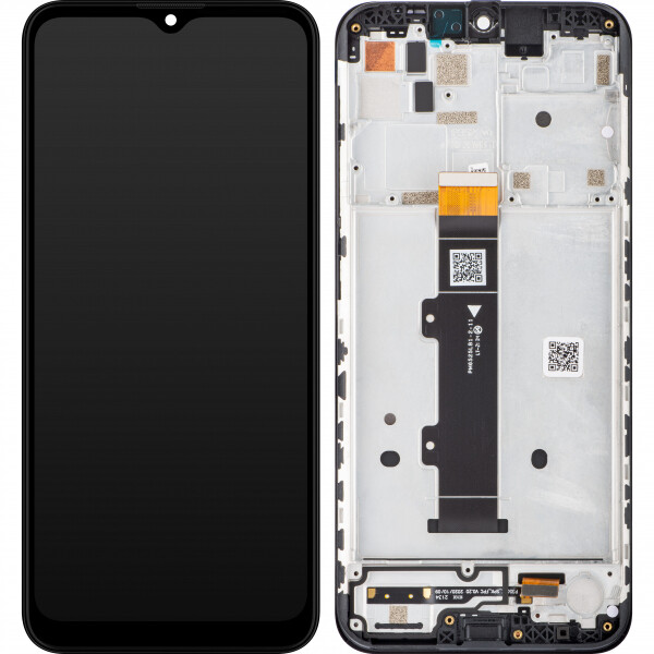 Motorola XT2128 Moto G20 Display mit Rahmen Schwarz