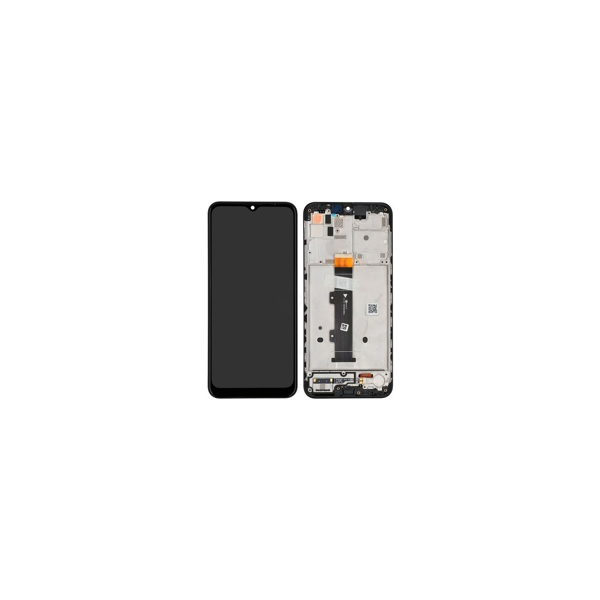 Motorola XT2128 Moto G20 Display mit Rahmen Schwarz
