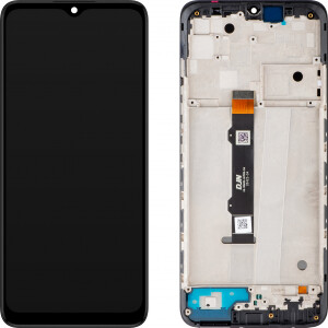 Motorola XT2137 Moto G50 Display mit Rahmen Schwarz