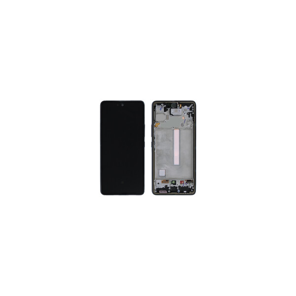 Samsung A736B Galaxy A73 Display mit Rahmen Grau