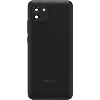 Samsung A035G Galaxy A03 Backcover Akkudeckel Schwarz