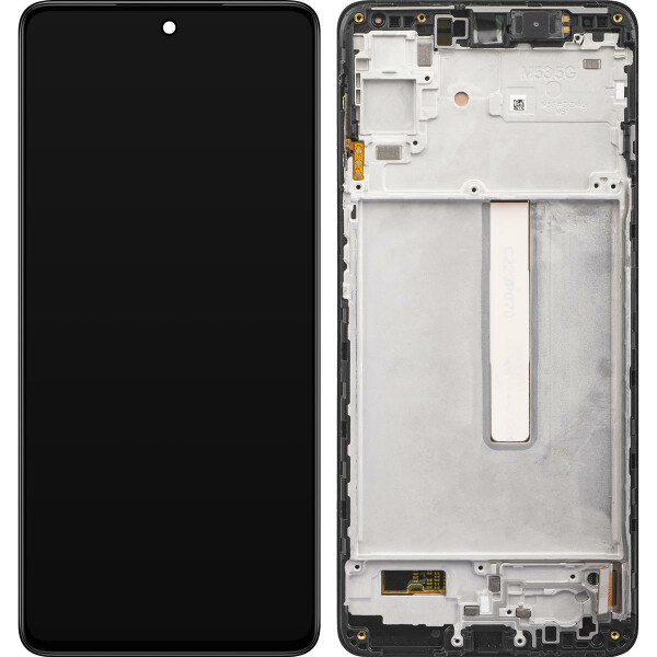 Samsung M536B Galaxy M53 5G Display with frame black