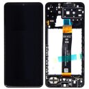 Samsung A136U Galaxy A13 5G Display mit Rahmen Schwarz