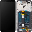 Huawei Y5p Display with frame and battery black