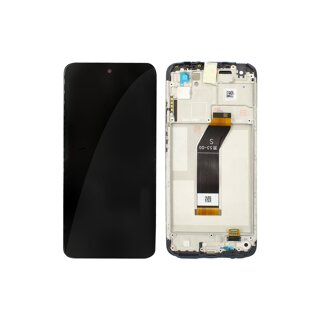 Xiaomi Redmi 10 5G / Redmi Note 11 4G Display mit Rahmen Schwarz
