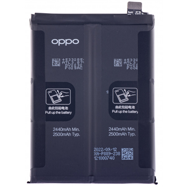 Oppo Find X5 Pro Ersatz Akku 5000mAh BLP889