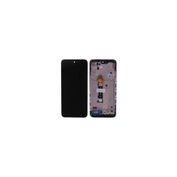 Motorola XT2169 Moto G71 Display mit Rahmen Schwarz