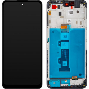 Motorola Moto G22 Display with frame black