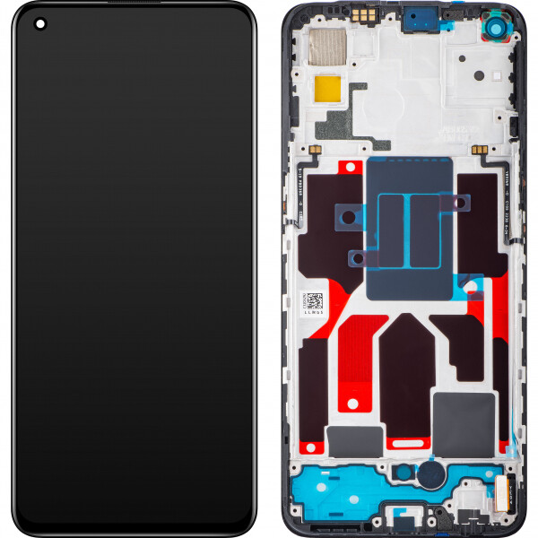 Realme (RMX3360 / RMX3363) GT Master Display mit Rahmen Schwarz