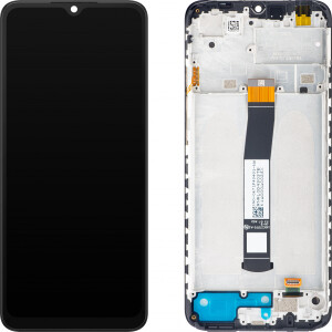 Xiaomi Redmi 10C Display mit Rahmen Schwarz