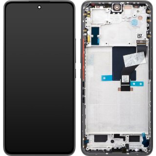 Xiaomi 12 Lite Display mit Rahmen Schwarz