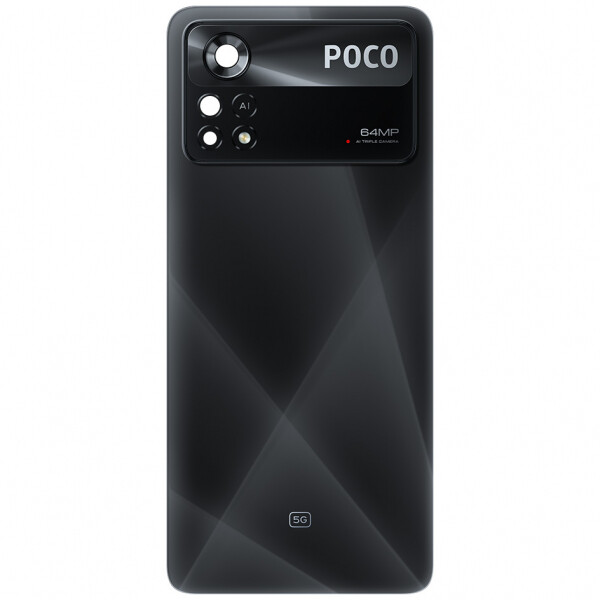 Xiaomi Poco X4 Pro 5G Backcover Akkudeckel Schwarz