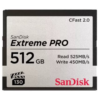 SanDisk Extreme PRO CFast 2.0 Speicherkarte