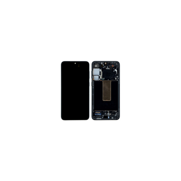 Samsung S916B Galaxy S23 Plus Display mit Rahmen Schwarz