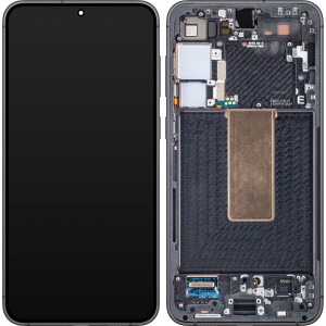 Samsung S916B Galaxy S23 Plus Display with frame black