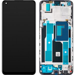 Realme 9 Pro+ Display mit Rahmen Schwarz