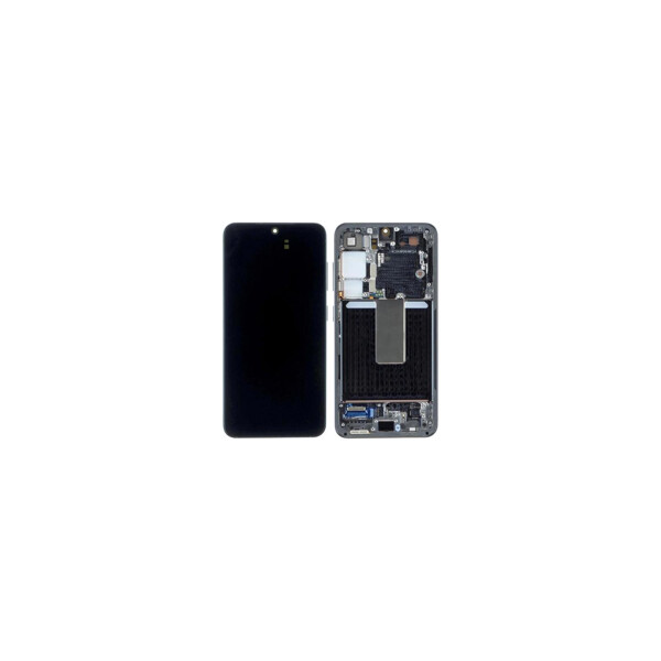 Samsung S916B Galaxy S23 Plus Display mit Rahmen Grau