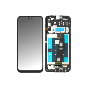 Samsung A145R Galaxy A14 Display mit Rahmen Schwarz