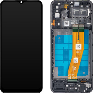 Samsung A042F Galaxy A04e Display with frame black