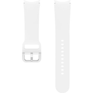 Samsung Galaxy Watch 4 / 5 Sport Band (20mm, M/L) Weiß, Blister