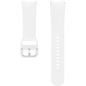 Samsung Galaxy Watch 4 / 5 Sport band (20mm, M/L) white,...