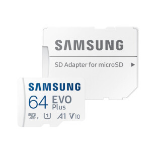 Samsung Micro-SD 64GB Evo Plus incl. Adapter, Blister