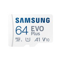 Samsung Micro-SD 64GB Evo Plus inkl. Adapter Blister