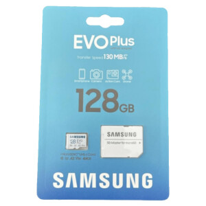 Samsung Micro-SD 128GB Evo Plus incl. Adapter, Blister