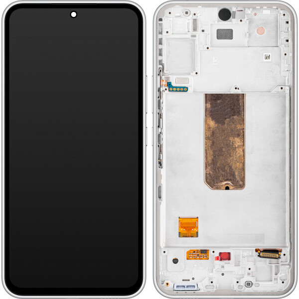 Samsung A546B Galaxy A54 Display mit Rahmen Weiß