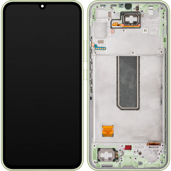 Samsung A346B Galaxy A34 Display mit Rahmen Grün