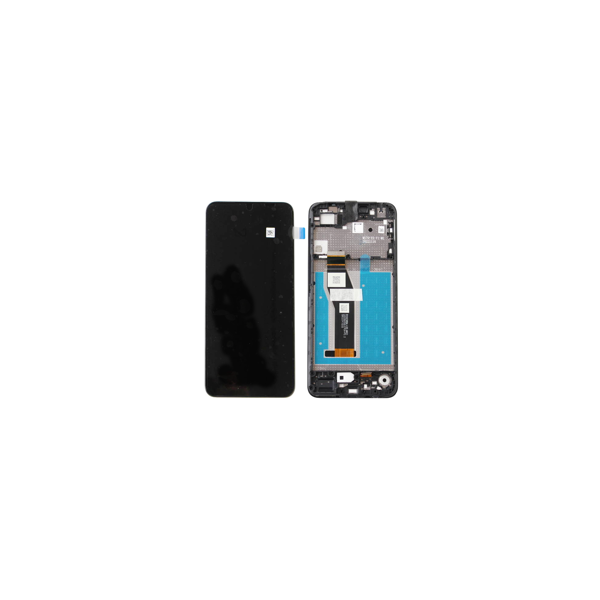 Motorola Moto E13 Display mit Rahmen Schwarz