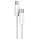 Baseus Dynamic Series USB-C to USB-C 1m 100W data cable white, blister
